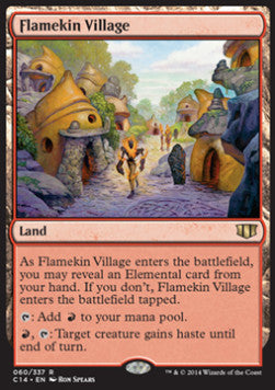Commander 2014 060/337 Flamekin Village