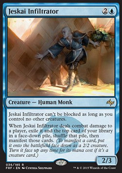 Fate Reforged 036/185 Jeskai Infiltrator
