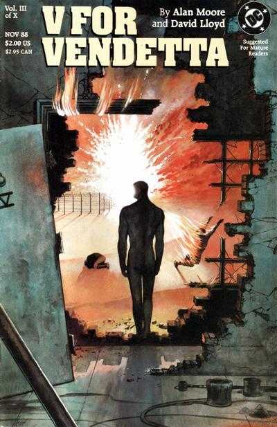 V for Vendetta #3 DC Comics (1988)