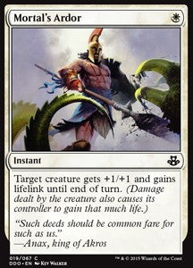Duel Decks: Elspeth VS. Kiora 019/067 Mortal's Ardor