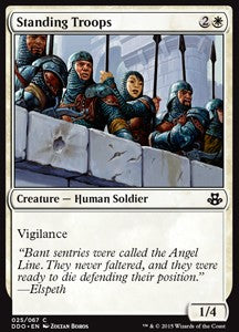 Duel Decks: Elspeth VS. Kiora 025/067 Standing Troops