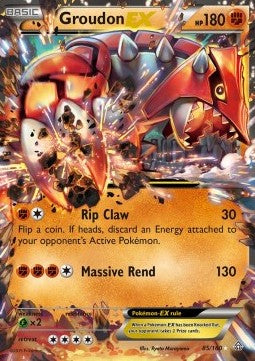 Primal Clash 085/160 Groudon EX