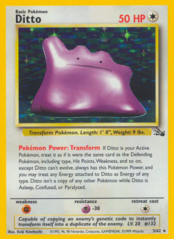 Fossil 03/62 Ditto (Holo)