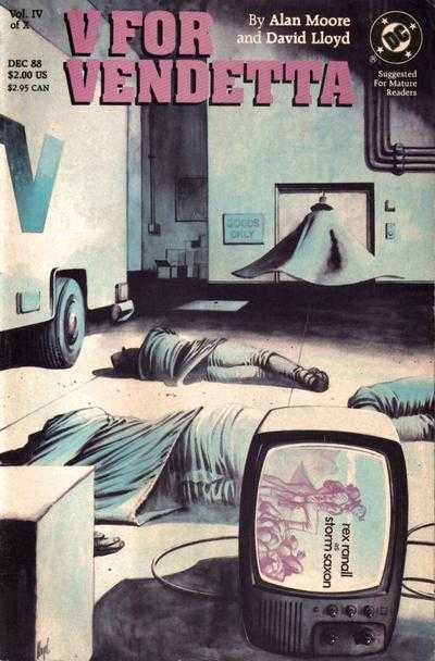 V for Vendetta #4 DC Comics (1988)