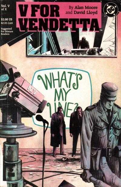 V for Vendetta #5 DC Comics (1988)