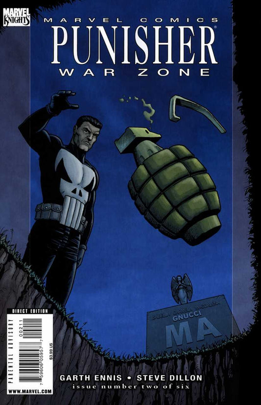 Punisher War Zone #2 Marvel Comics (2009)