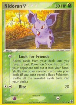 EX FireRed & LeafGreen 070/112 Nidoran (F)