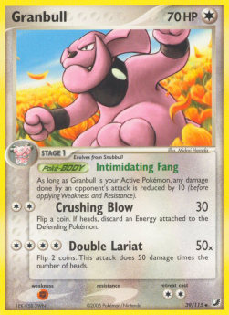 EX Unseen Forces 039/115 Granbull