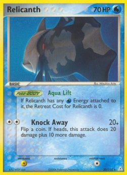 EX Holon Phantoms 030/110 Relicanth