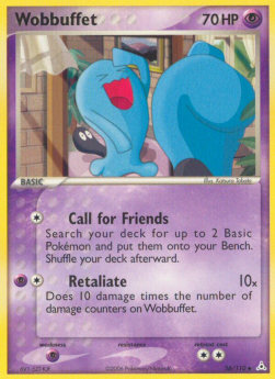 EX Holon Phantoms 056/110 Wobbuffet