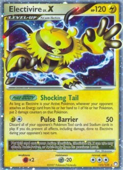 Mysterious Treasures 121/123 Electivire Lv. X (Holo)