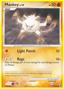 Great Encounters 079/106 Mankey Lv. 14
