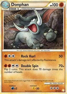 HeartGold & SoulSilver 040/123 Donphan