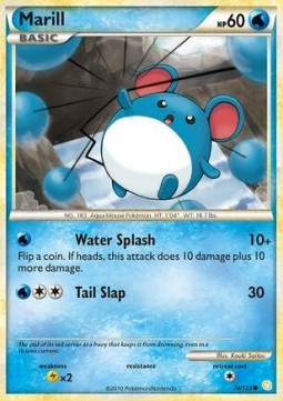 HeartGold & SoulSilver 074/123 Marill