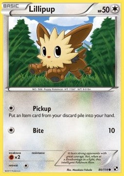 Black & White 080/114 Lillipup