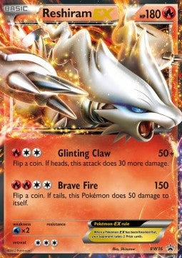 Black & White Promo BW036 Reshiram EX