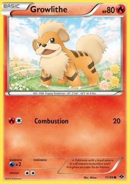 Next Destinies 11/99 Growlithe