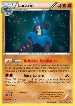 Legendary Treasures 080/113 Lucario (Holo)