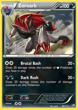 Legendary Treasures 090/113 Zoroark (Holo)