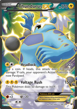 Roaring Skies 098/108 Thunderus EX