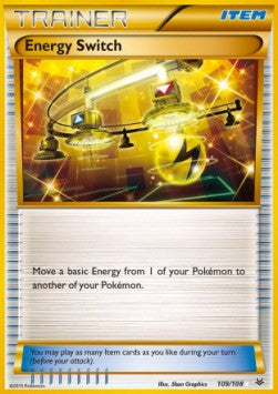 Roaring Skies 109/108 Energy Switch (Gold Secret Rare)