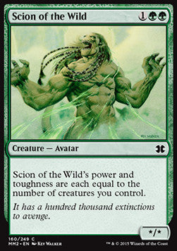 Modern Masters 2015 160/249 Scion of the Wild (Foil)