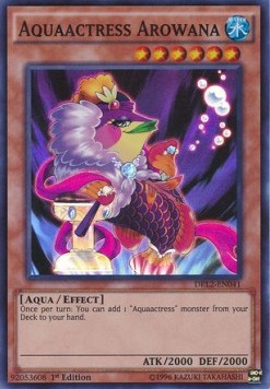 Aquaactress Arowana (Super Rare)(DRL2-EN041)