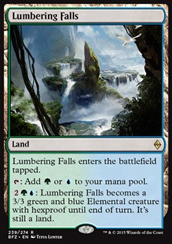 Battle for Zendikar 239/274 Lumbering Falls