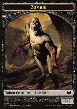 Spirit 022/024 Zombie 008/024 Commander 2015 Token