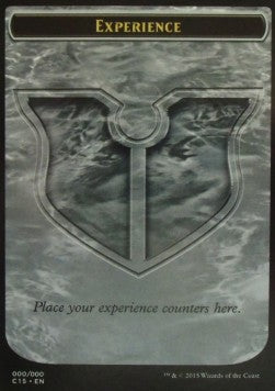 Experience 000/000 Commander 2015 Token