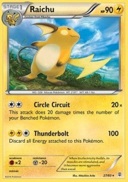 Generations 27/83 Raichu (Holo)