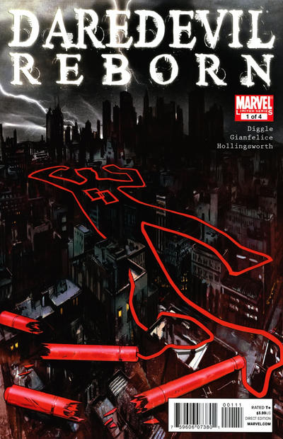 Daredevil Reborn #1 Marbel Comics (2011)