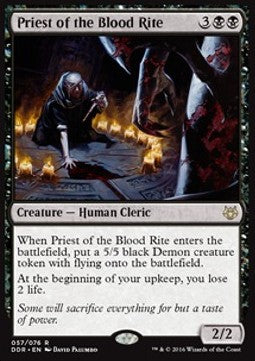 Duel Decks: Nissa VS. Ob Nixillis 057/076 Priest of the Blood Rite