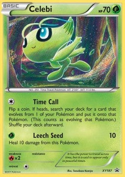XY Promo XY187 Celebi (Cosmos Holo)