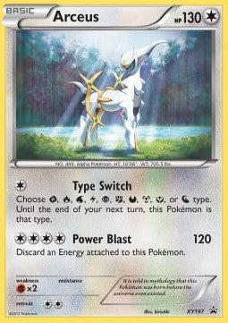 XY Promo XY197 Arceus (Holo)
