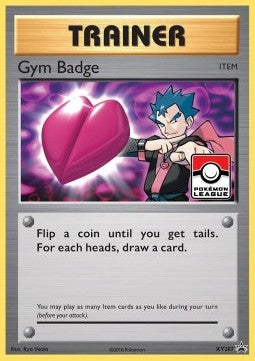 XY Promo XY207 Gym Badge (Holo)