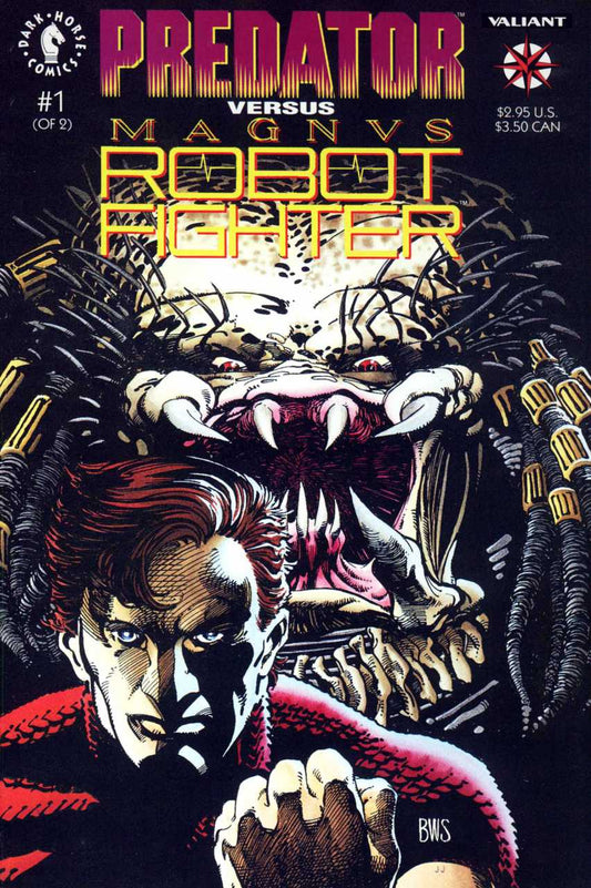 Predator Versus Magnus Robot Fighter #1 Dark Horse Comics (1992)