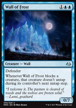 Modern Masters 2017 056/249 Wall of Frost