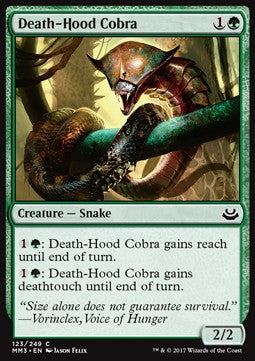 Modern Masters 2017 123/249 Death-Hood Cobra