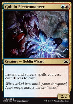 Modern Masters 2017 166/249 Goblin Electromancer (Foil)