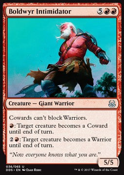 Duel Decks: Mind vs. Might 036/065 Boldwyr Intimidator