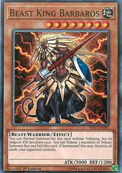 Beast King Barbaros (YS17-EN007)