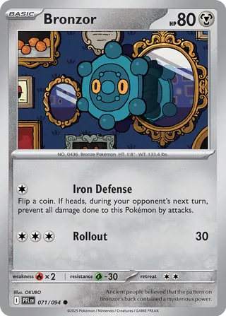 Phantasmal Flames 071/094 Bronzor
