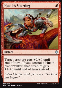Ixalan 287/279 Huatli's Spurring