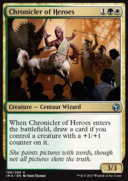 Iconic Masters 196/249 Chronicler of Heroes