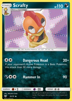 Shining Legends 51/73 Scrafty
