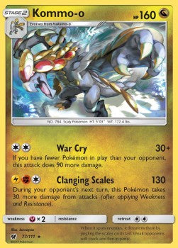 Crimson Invasion 077/111 Kommo-o (Holo)
