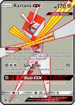 Crimson Invasion 106/111 Kartana GX