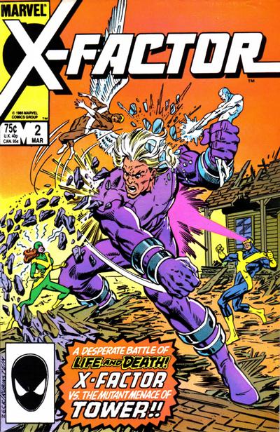 X-factor #2 Marvel Comics (1985)