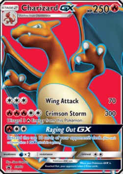 Sun & Moon Promo SM60 Charizard GX